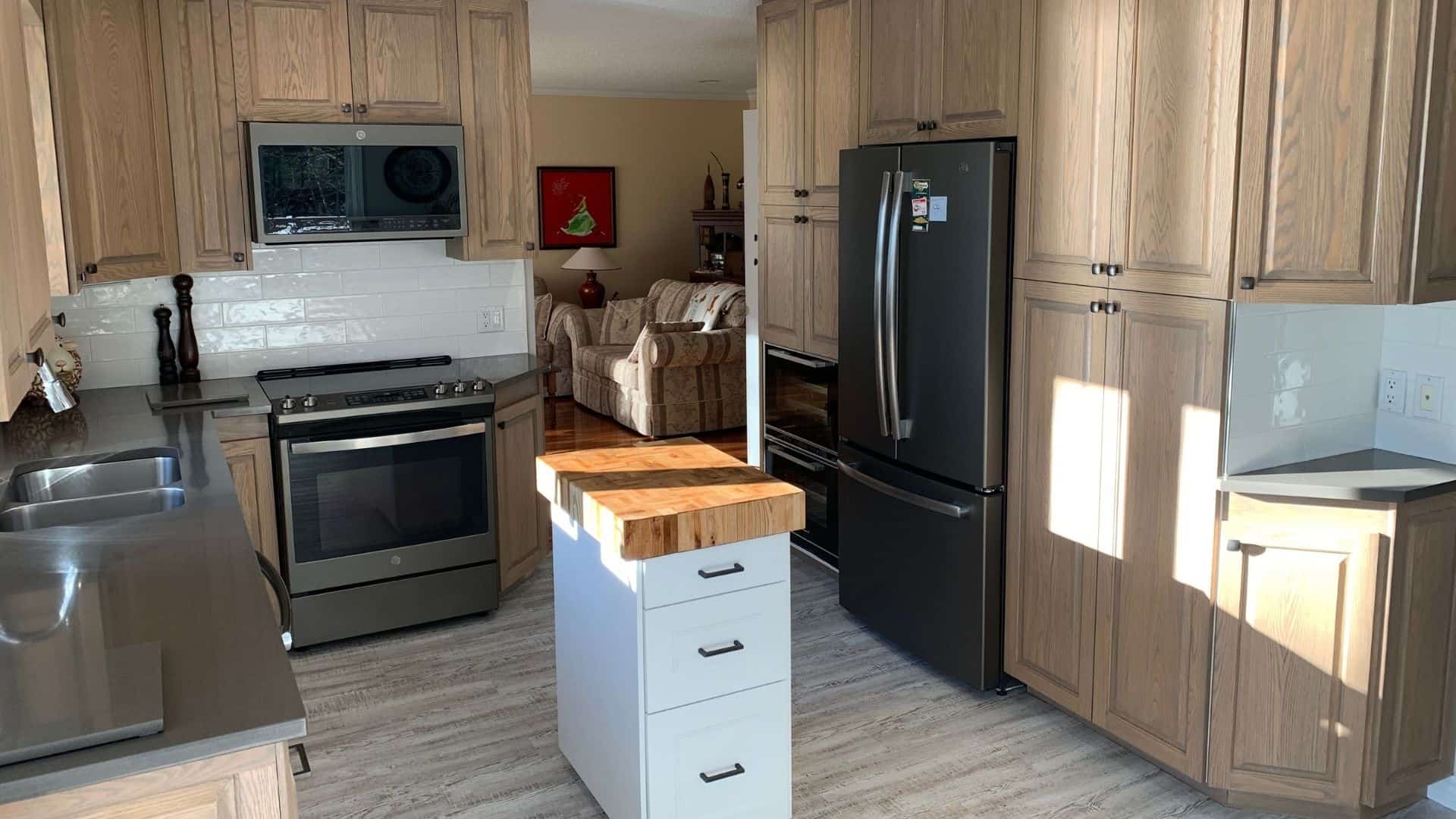 Rejuvenate Bleached Oak Kitchen Cabinets With Colorantic Colorantic